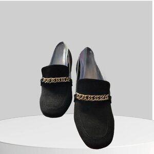 Liz Claiborne Suede Mem. Foam. NO SIZE 2.25 In. W, 10 in L, Heel 2 In.